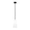 Z-Lite Farrell 1 Light Pendant, 7.25in. W x 13.75in. H, Matte Black 3043P7-ROD-MB - alternate 2